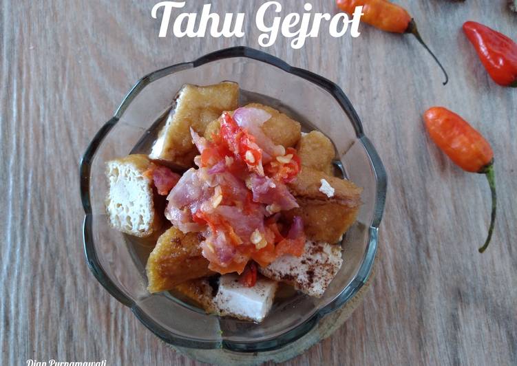 Resep Tahu Gejrot Anti Gagal