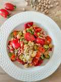 Chickpea Salad Without Oil
