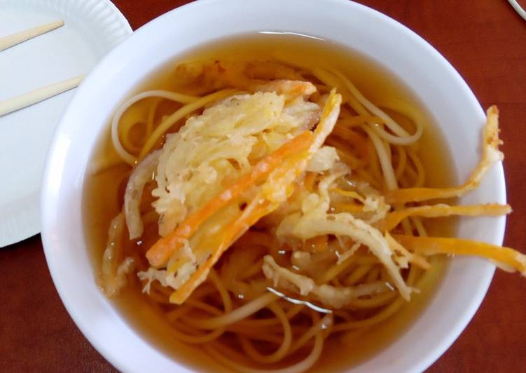 Recipe of Quick Kakiage Udon