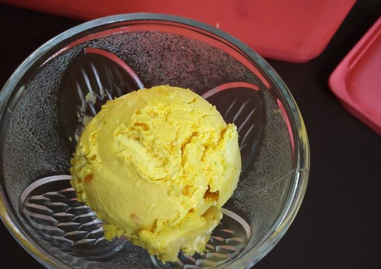 Easiest Way to Prepare Speedy Easy mango ice-cream