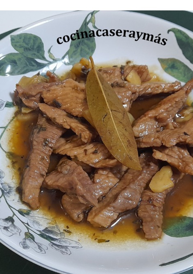 Una foto de Carne de cerdo al orégano