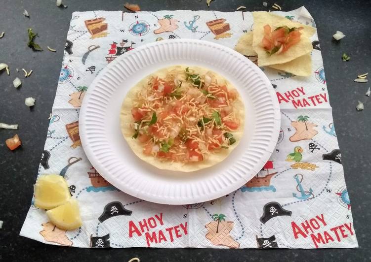 How to Make Yummy Chatpata masala papad