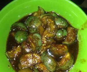 Resep Mudah Tumis terong kecap pedas Lezat Mantap