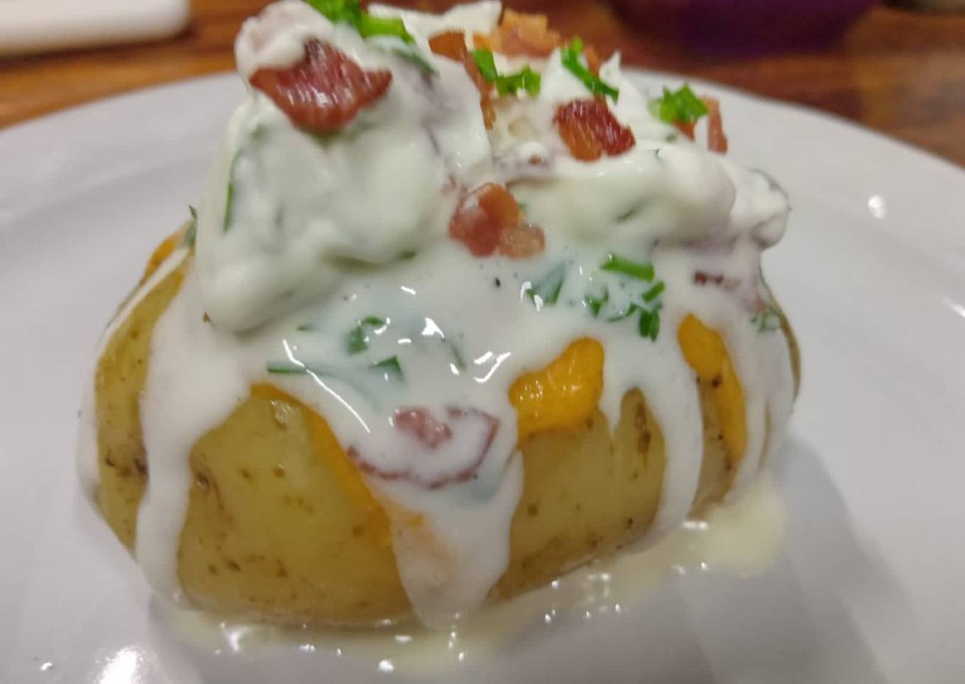 Papa Horneada Ixtepecana