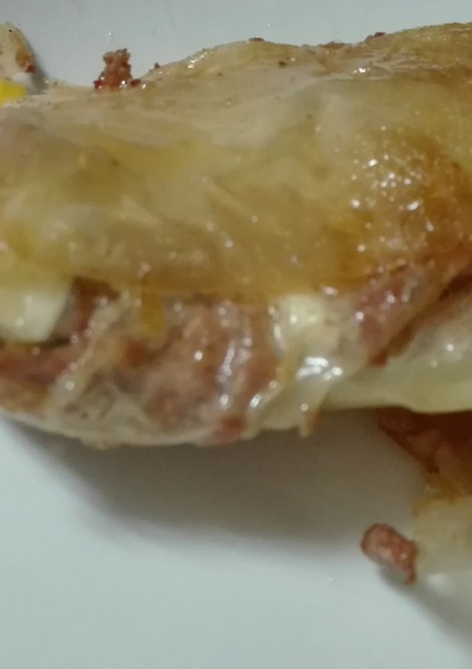 Una foto de Pasta filo con carne
