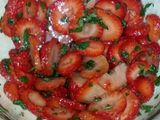 Strawberry and Mint Salad