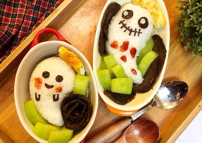 Cách Làm Món Bento Halloween cho bé của Huyền Dương - Cookpad