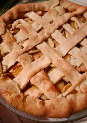 Una foto de Kuchen de Manzana y naranja, rapidito facilito! 😁