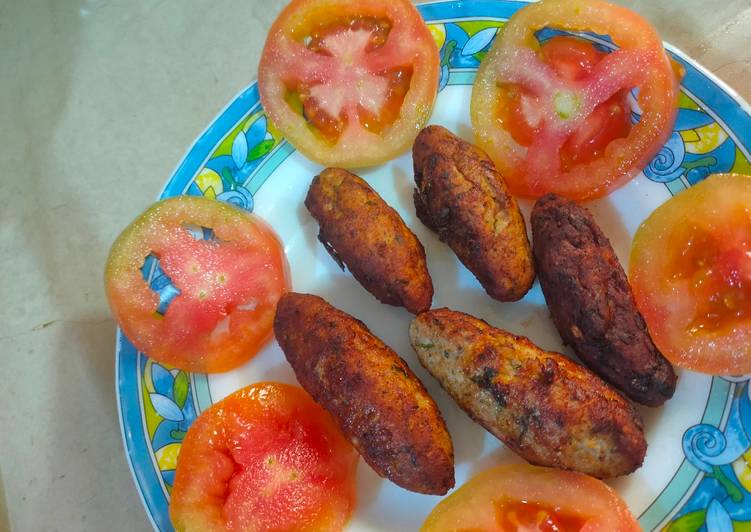 Simple Way to Make Award-winning Chicken seekh kabab