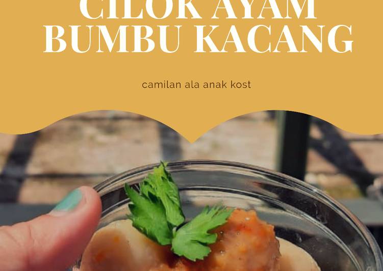 Bumbu Cilok Ayam Bumbu Kacang | Cara Masak Cilok Ayam Bumbu Kacang Yang Enak dan Simpel