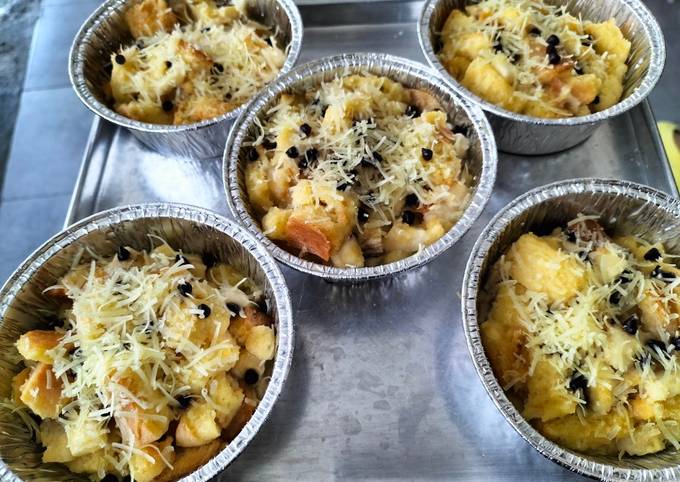 Bagaimana Membuat Puding Roti Tawar Pisang yang Bisa Manjain Lidah