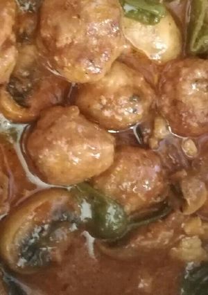 Foto principal de Albóndigas con champiñones