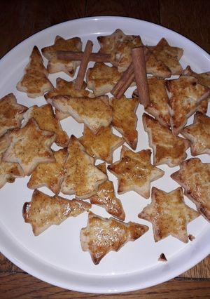 Une photo de Sablés de Noël amande cannelle