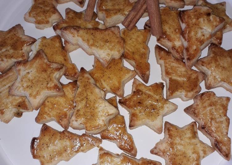Steps to Prepare Super Quick Homemade Sablés de Noël amande cannelle