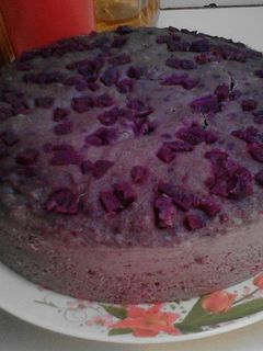 Foto resep Bolu kukus ubi ungu 😁