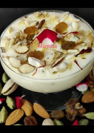 A picture of Rajbhog Shrikhand.