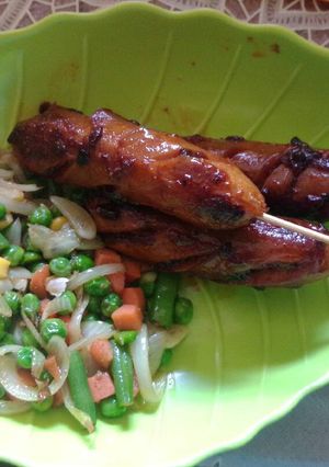 Foto resep Steak sosis keto friendly