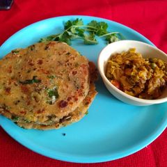 A picture of Cheese paratha.