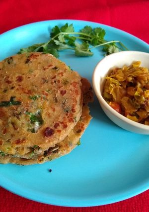 A picture of Cheese paratha.