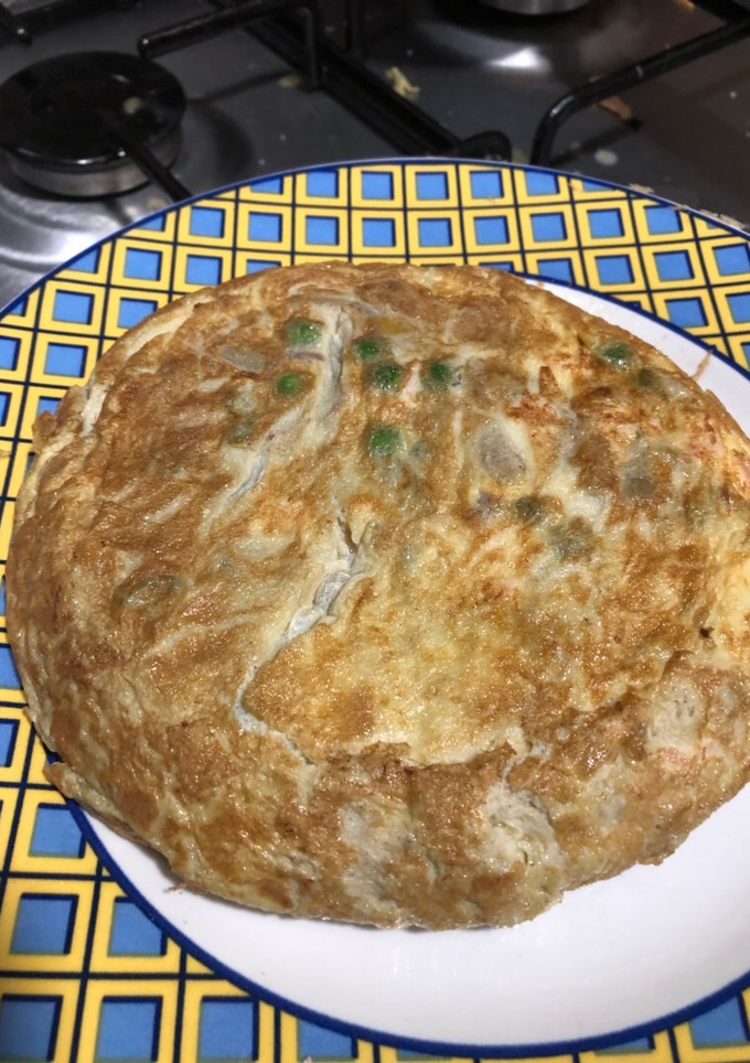 Una foto de Tortilla paisana a mi manera! Súper sana