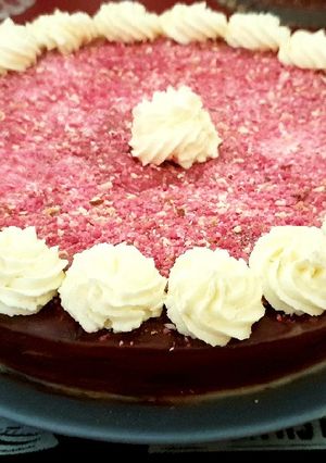 Une photo de Gateau bi goût vanille/Nutella
