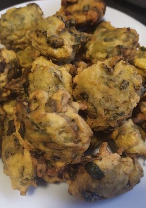 Una foto de Buñuelos de espinaca