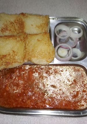 A picture of Pav bhaji.