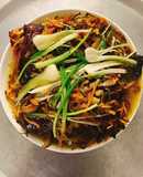 Cá hấp ngũ liễu