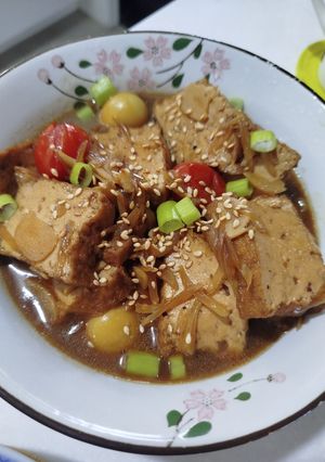 Foto resep Semur Tahu Telur