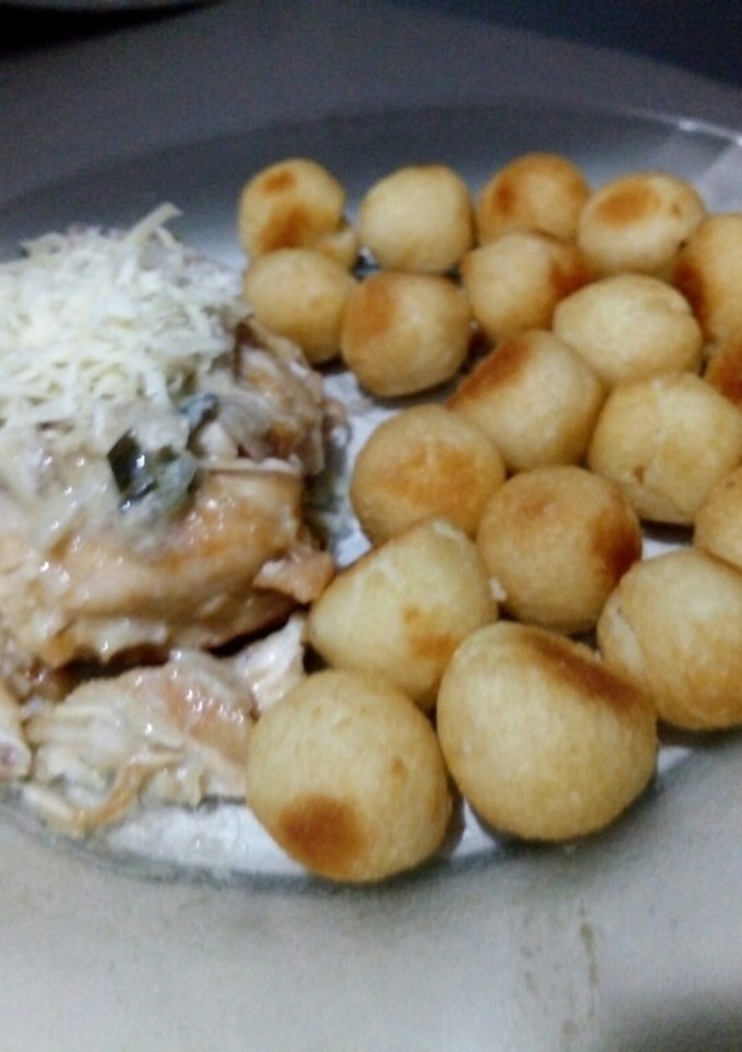Una foto de Pollo al verdeo tan barato que asusta!