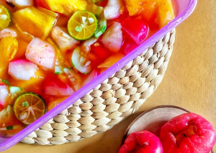 Resep Asinan Buah, Enak Banget