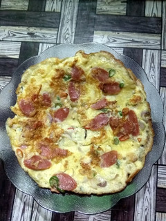 Foto resep Telur dadar ala pizza