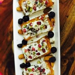 A picture of Shahi Toast ka Tukda Without Frying.