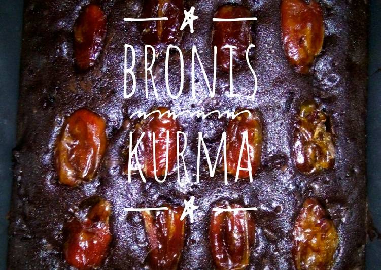 Cara Bikin Bronis Kurma Anti Gagal