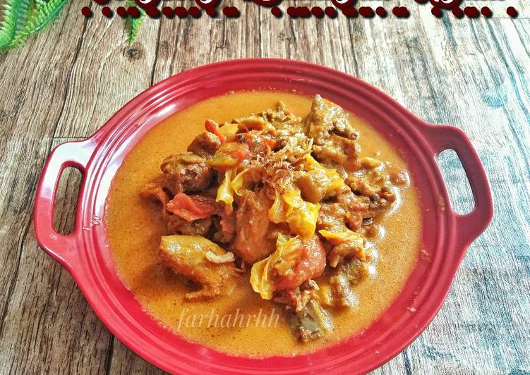 Resep Tongseng Balungan Ayam (1K Recipes 🏆), Bikin Ngiler