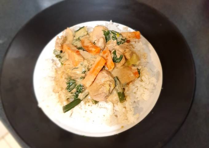 Thai green curry