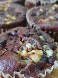Muffins pere e cioccolato