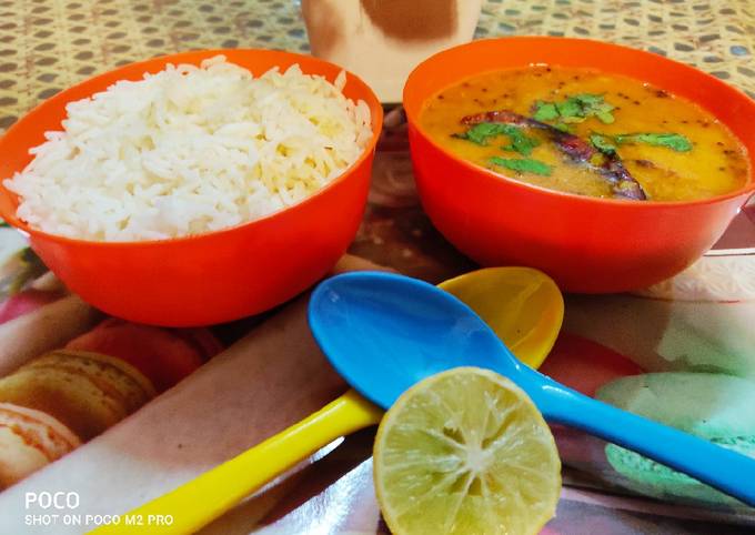 Toor Dal Rice Recipe by Kuldeep Kaur - Cookpad