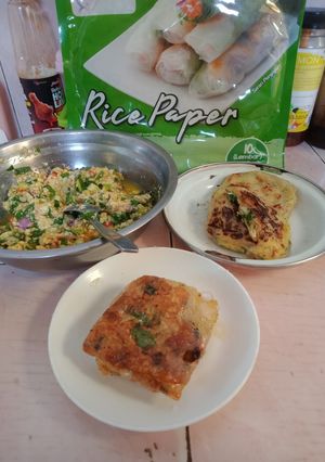 Foto resep 112.23 martabak tahu telur rice paper