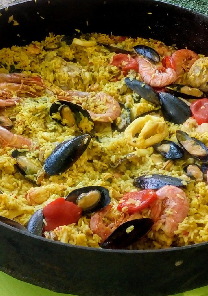 Una foto de Paella a la Conurbano
