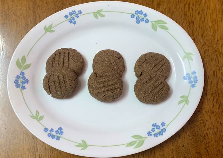 Ragi wheat flour cookies