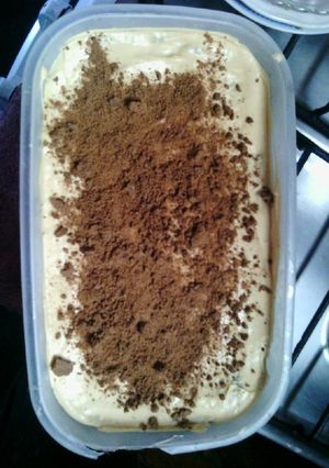 Una foto de Chocotorta