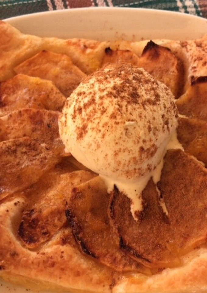 Una foto de Tarta manzana fácil