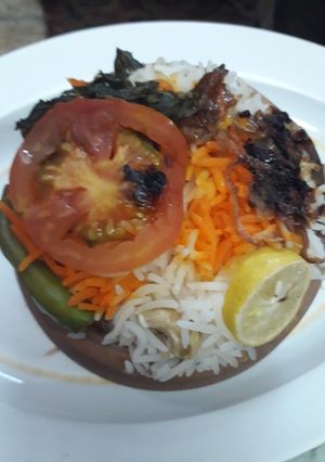 A picture of Matka biryani.