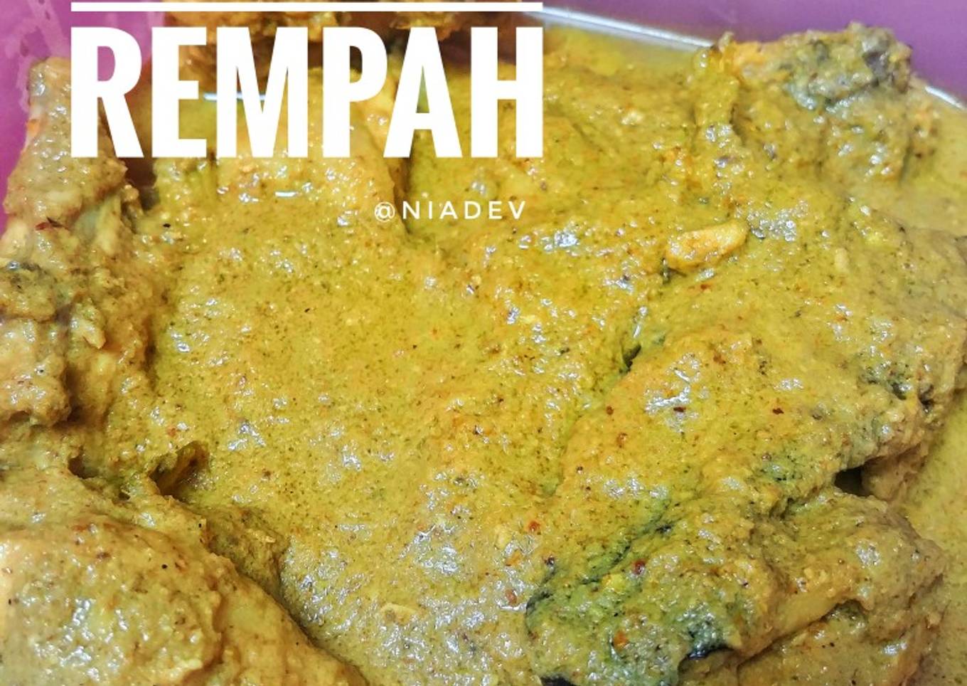 Ungkep ayam goreng bumbu rempah