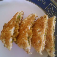 A picture of Paneer Sandwich.