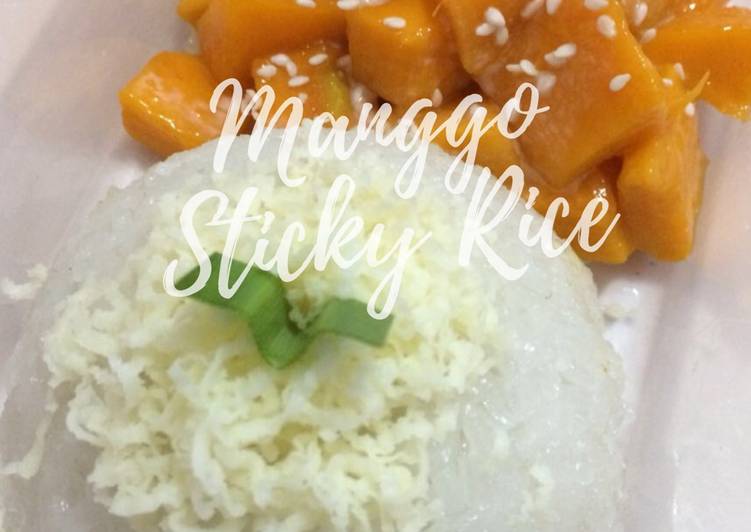 Resep Manggo Sticky Rice yang Enak