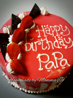 Foto resep Red velvet cake (cream cheese-whipped cream frosting)