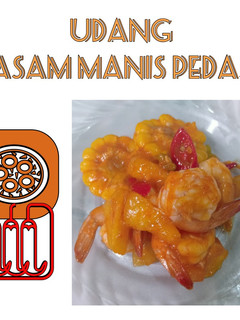 Foto resep Udang asam manis pedas