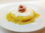 Una foto di formaggio di capra